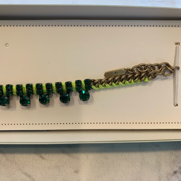 Stella & Dot Neon Green Dream Bracelet - Picture 4 of 7